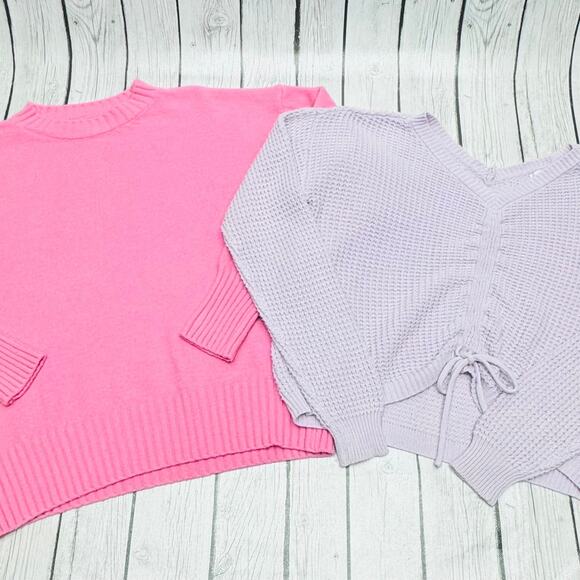 Crop Sweater Bundle Size Medium - Picture 1 of 5